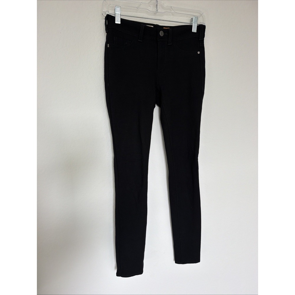 Anthropologie Pilcro and the Letterpress Serif Fit Black legging pants size 25
